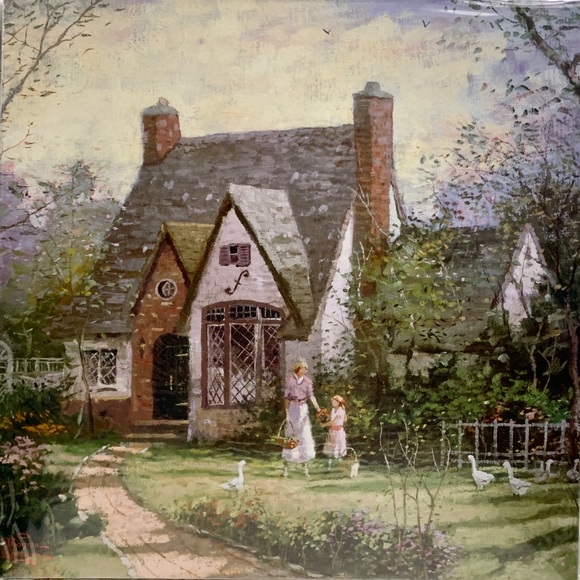 Thomas Kinkade “The Cottage” - Picture 2 of 8